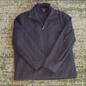 Calvin Klein Men's Double Zip Size Medium Wool Blend Jacket